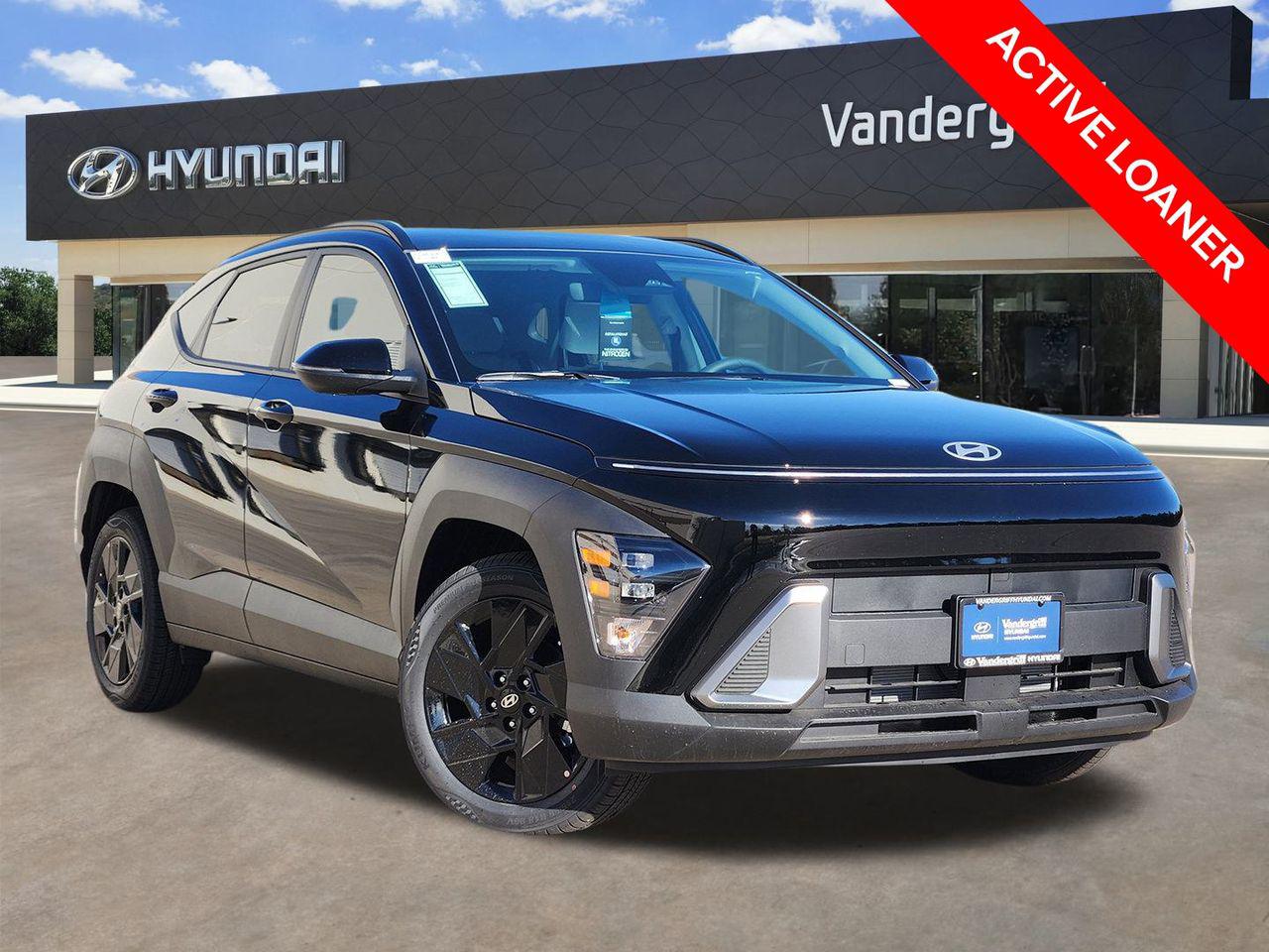 Abyss Black Pearl 2026 Hyundai Kona SUV / Crossover Front-Wheel Drive Continuously Variable Transmission