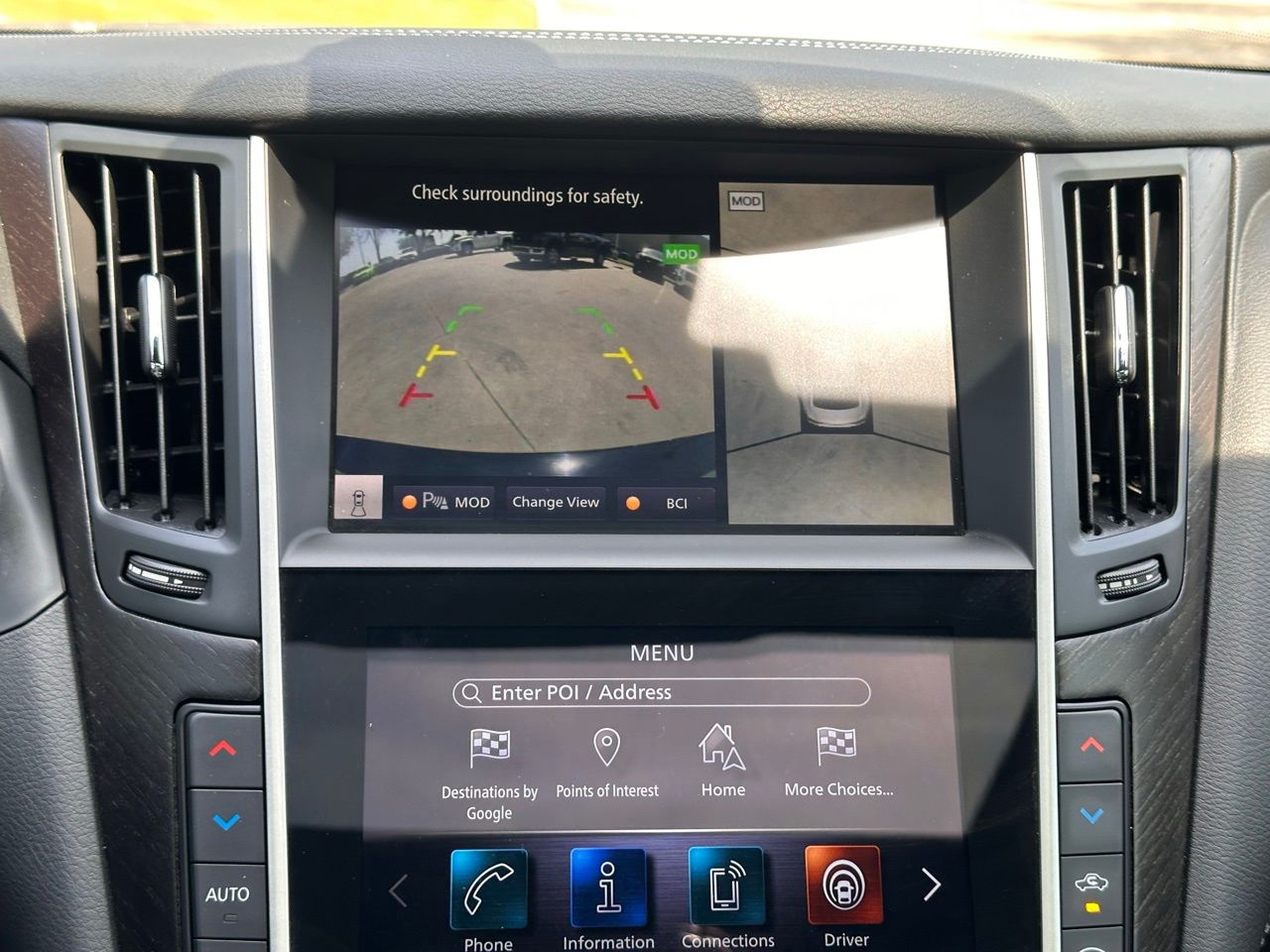 Used 2023 Black Obsidian INFINITI Sensory image 33