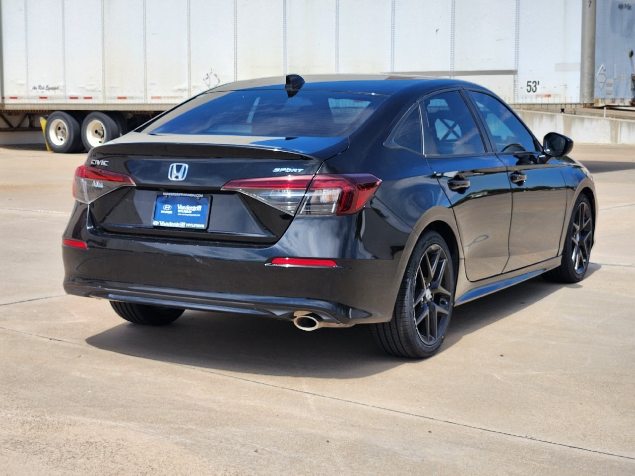 Used 2025 Crystal Black Pearl Honda Sport image 4