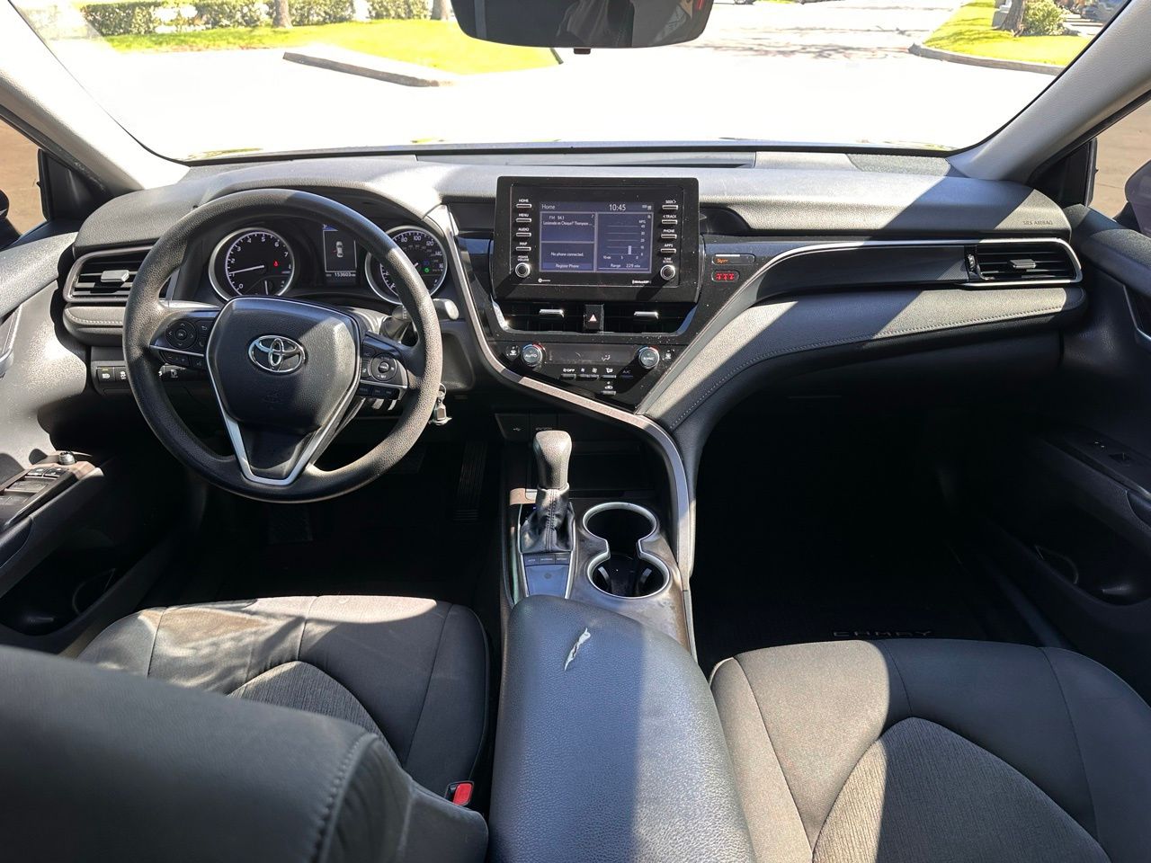 Used 2022 Predawn Gray Mica Toyota LE image 14