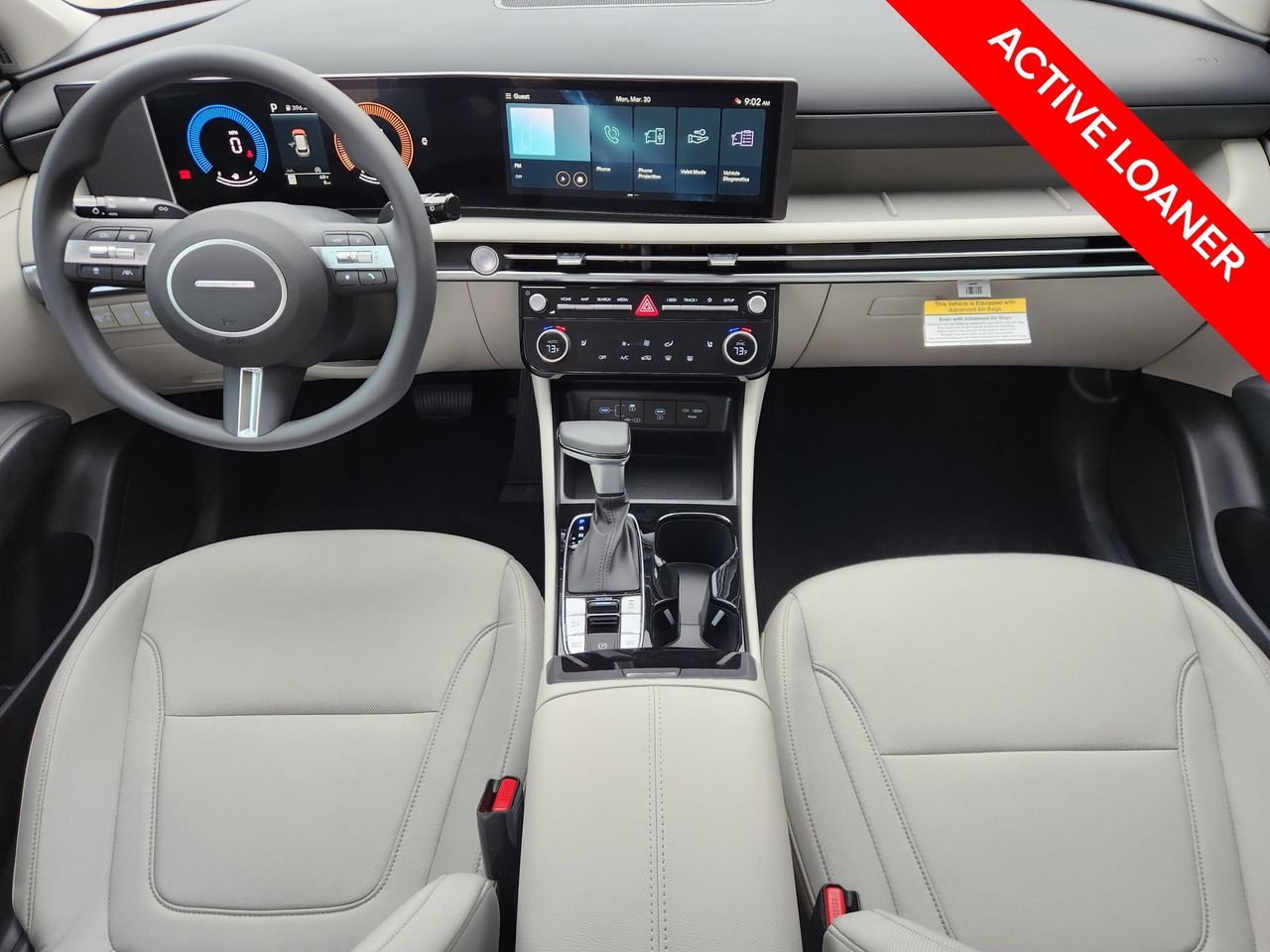 New 2026 Serenity White Pearl Hyundai SEL FWD image 25