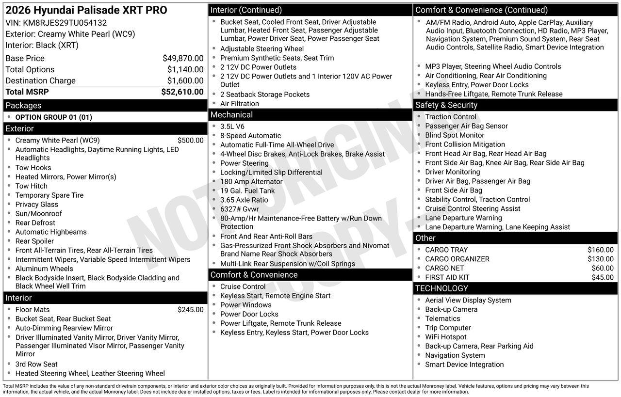 New 2026 Creamy White Pearl Hyundai XRT Pro image 7