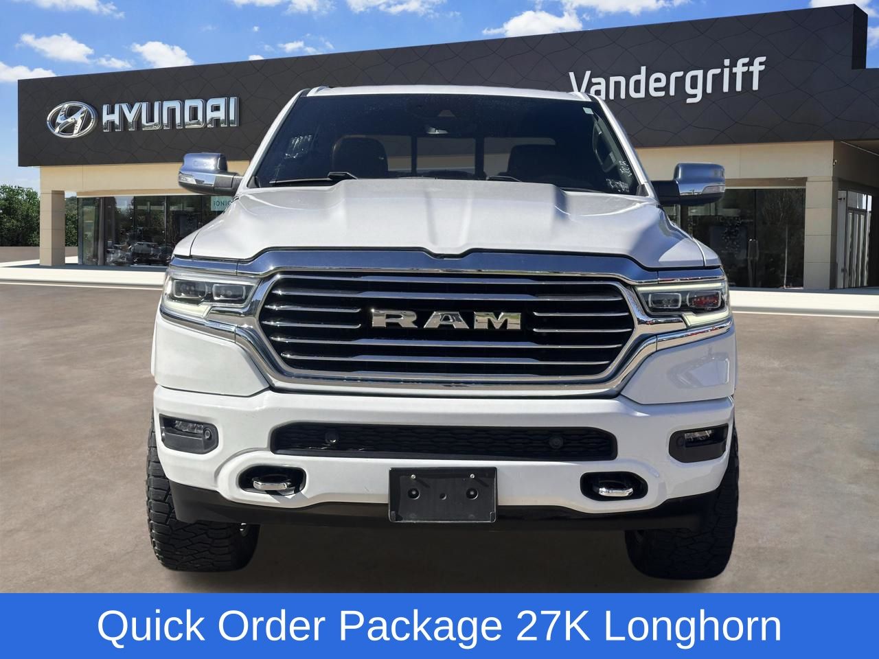 Used 2022 Bright White Ram Laramie Longhorn image 3
