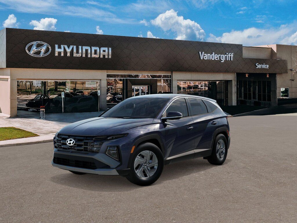 New 2026 Hyundai Tucson Hybrid Blue SUV