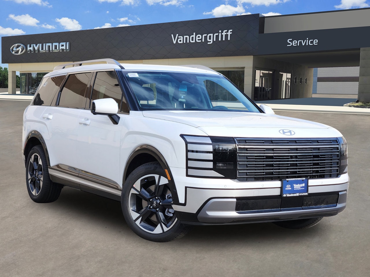 Creamy White Pearl 2026 Hyundai Palisade Hybrid SUV / Crossover All-Wheel Drive 6-Speed Automatic