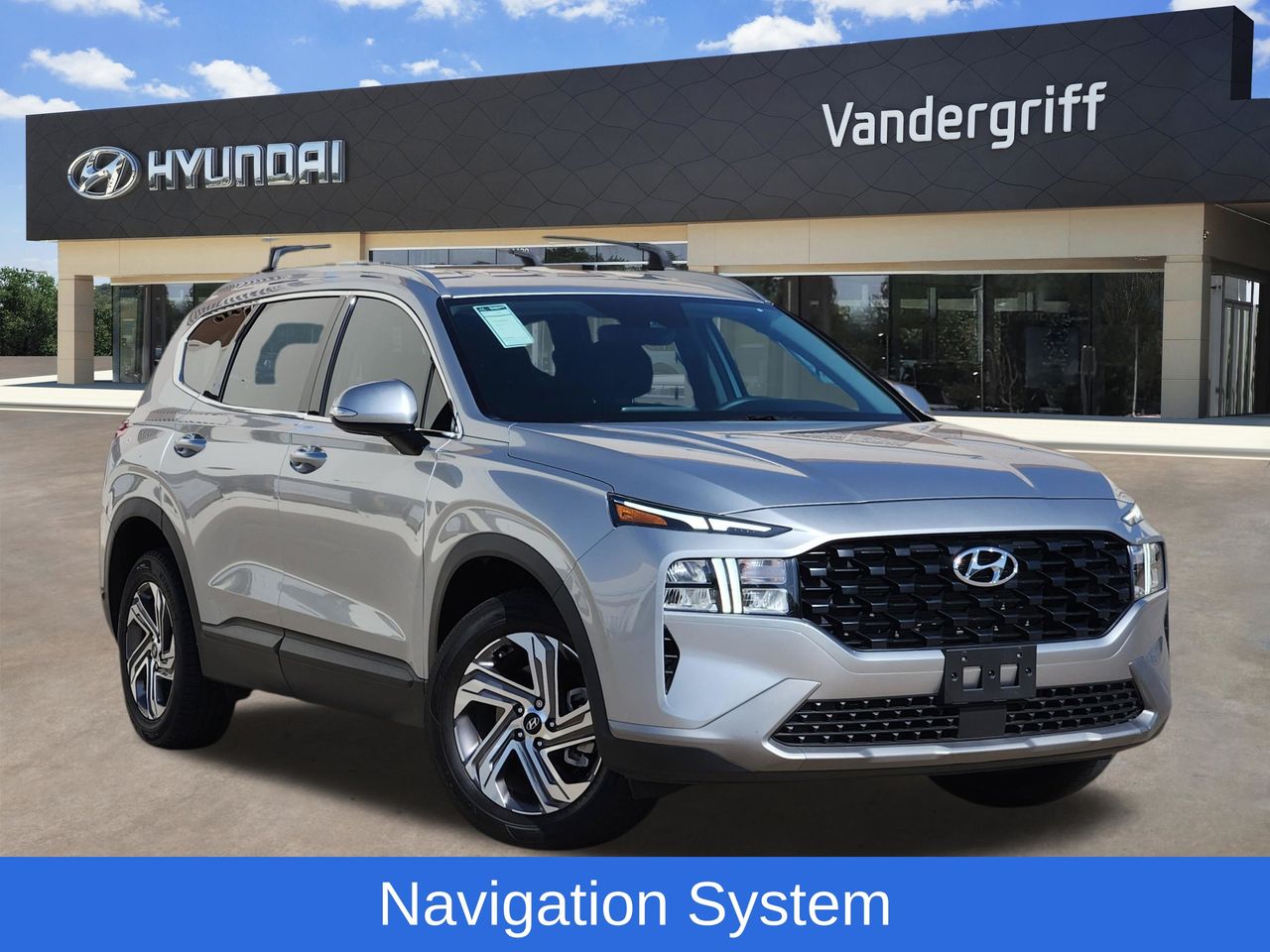 Shimmering Silver 2023 Hyundai Santa Fe SUV / Crossover Front-Wheel Drive 8-Speed Automatic