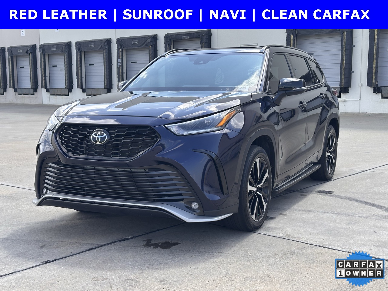 Used 2022 Toyota Highlander XSE with VIN 5TDLZRAH3NS140219 for sale in Arlington, TX