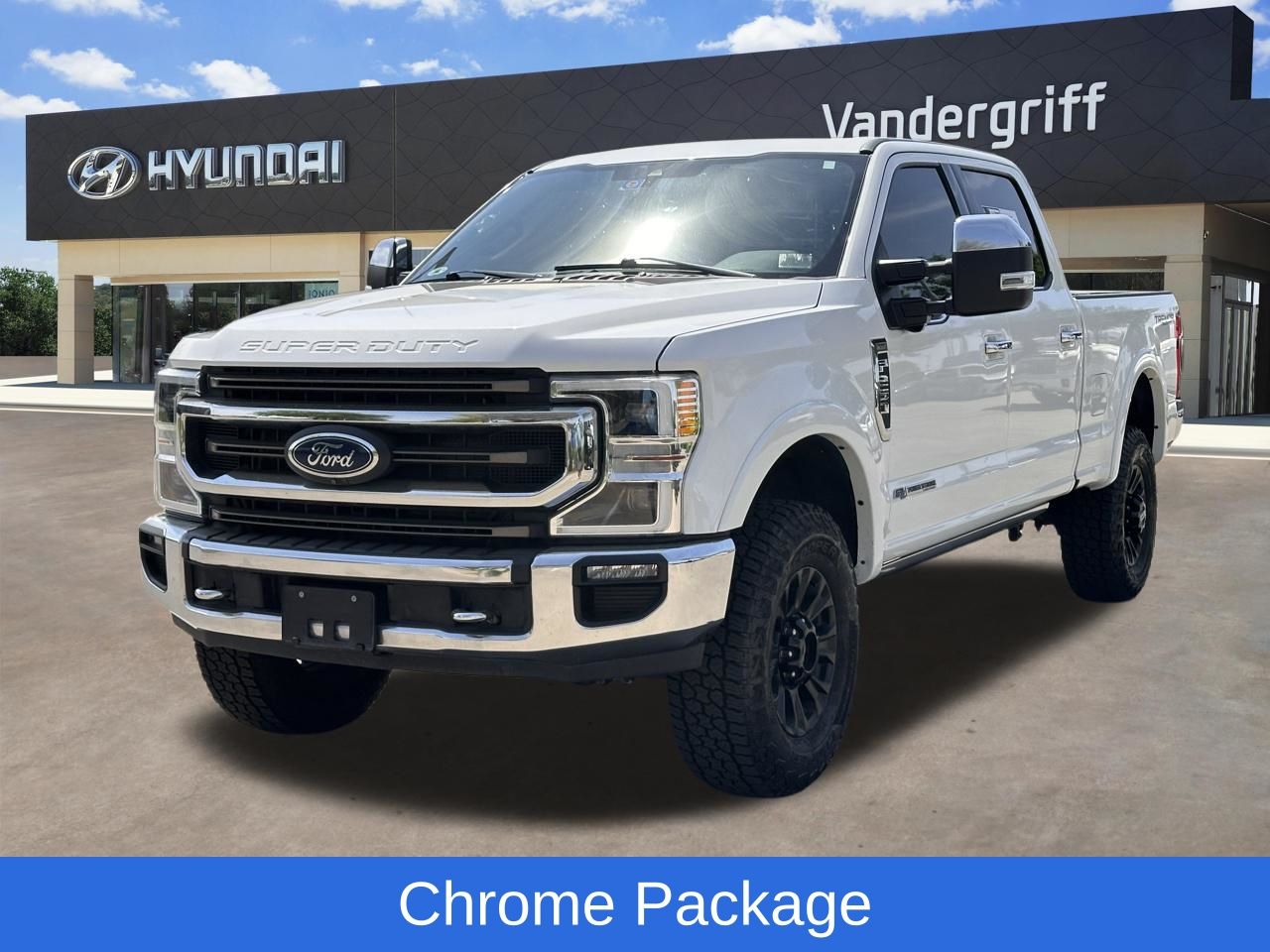 Used 2022 Oxford White Ford King Ranch image 2