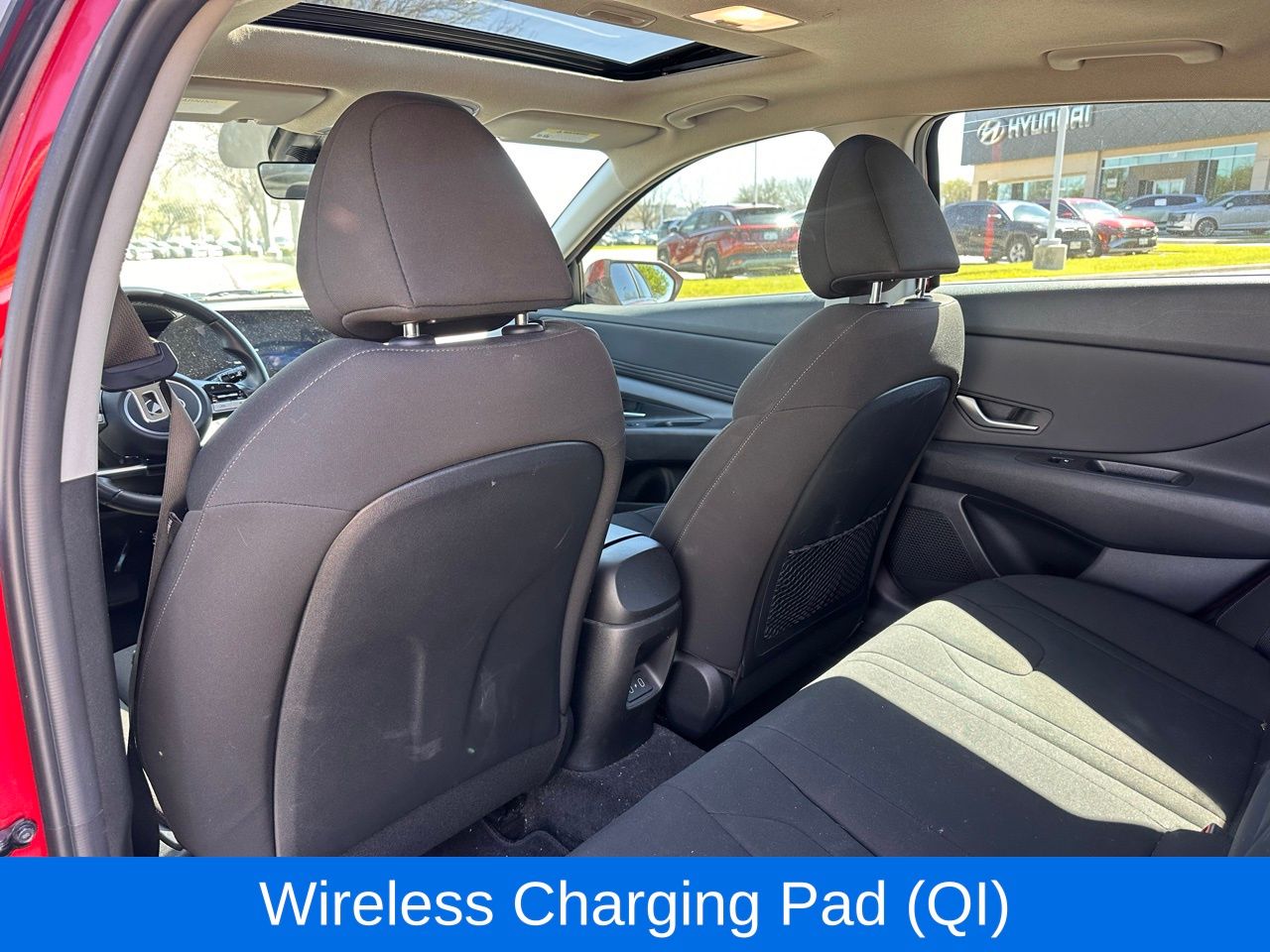 Used 2024 Ultimate Red Hyundai SEL image 8