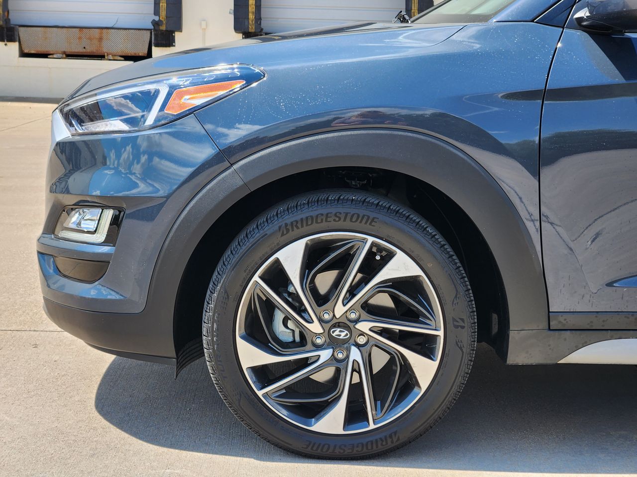 Used 2021 Dusk Blue Hyundai Sport image 7