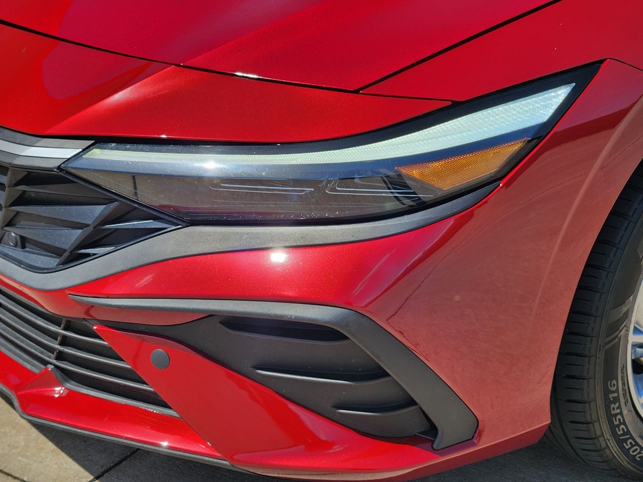 Used 2025 Ultimate Red Hyundai Blue image 6