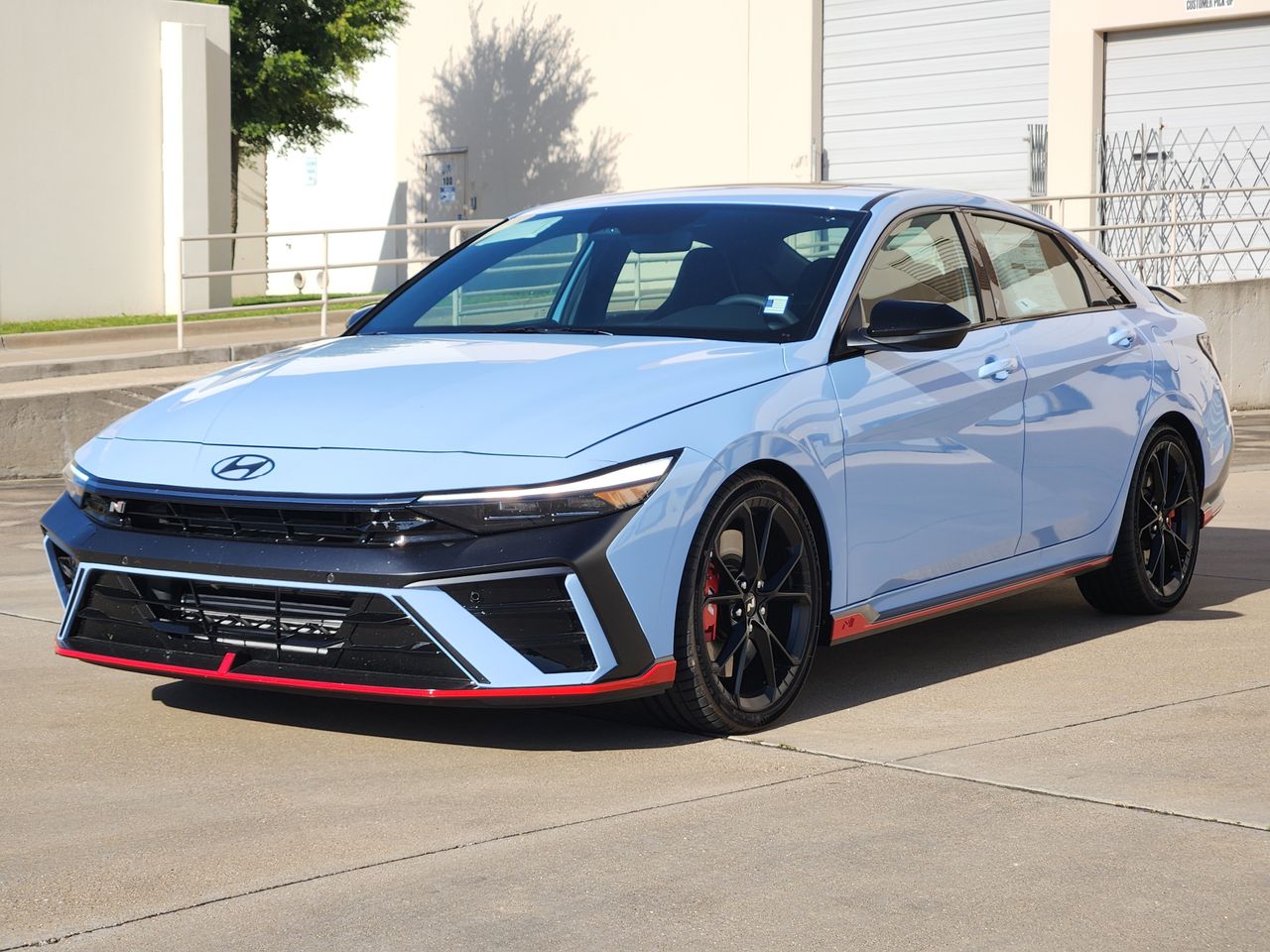 Performance Blue 2026 Hyundai Elantra N Sedan Front-Wheel Drive 8-Speed Automatic