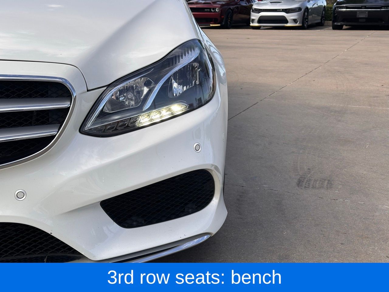 Used 2014 Polar White Mercedes-Benz E 350 4matic® image 6