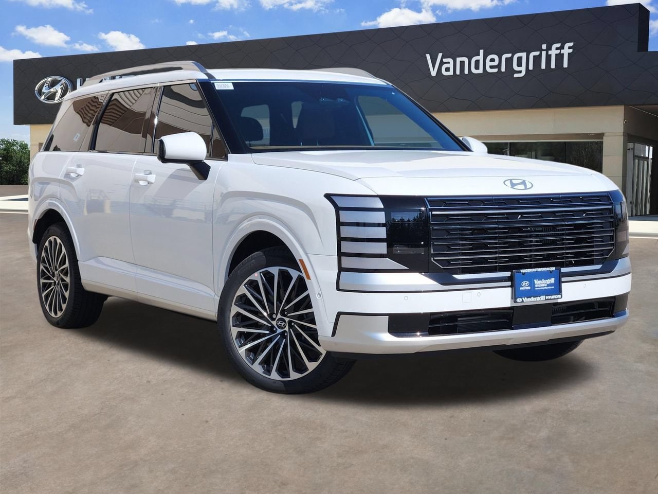 Creamy White Pearl 2027 Hyundai Palisade Hybrid SUV / Crossover Front-Wheel Drive 6-Speed Automatic