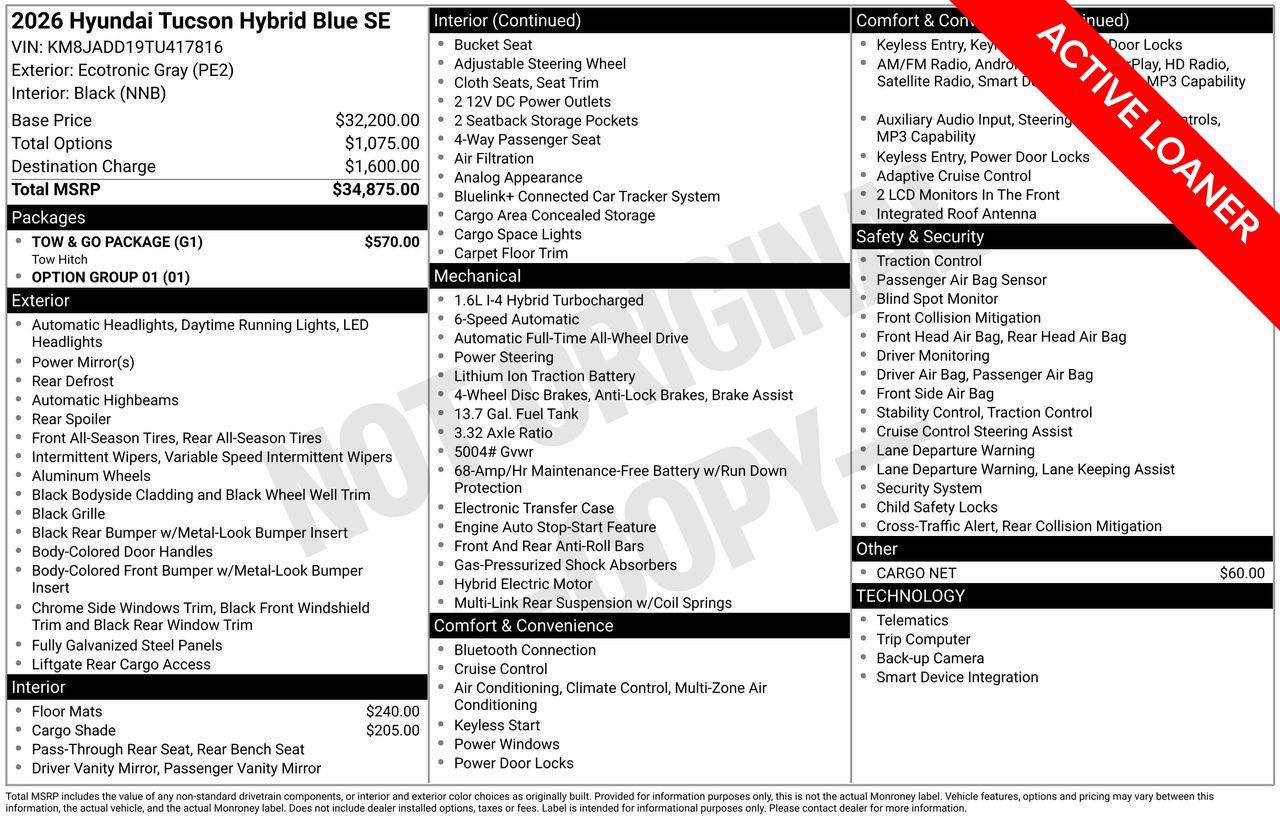 New 2026 PE2 Gray Hyundai Blue image 2