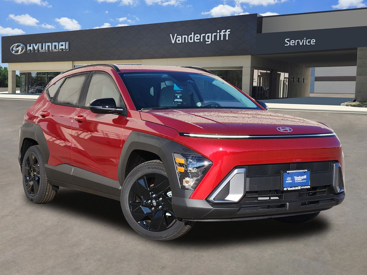 Ultimate Red Metallic 2026 Hyundai Kona SUV / Crossover Front-Wheel Drive Continuously Variable Transmission