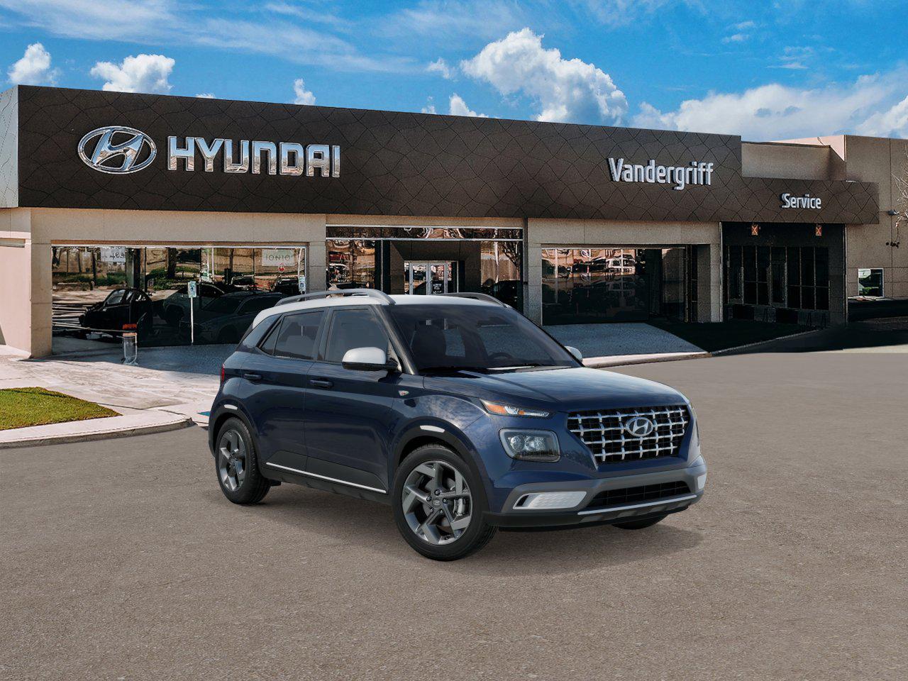 New 2026 Denim w White Roof Hyundai SEL w/Two-Tone Roof image 2