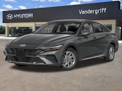 2026 Hyundai Elantra Hybrid Blue Sedan