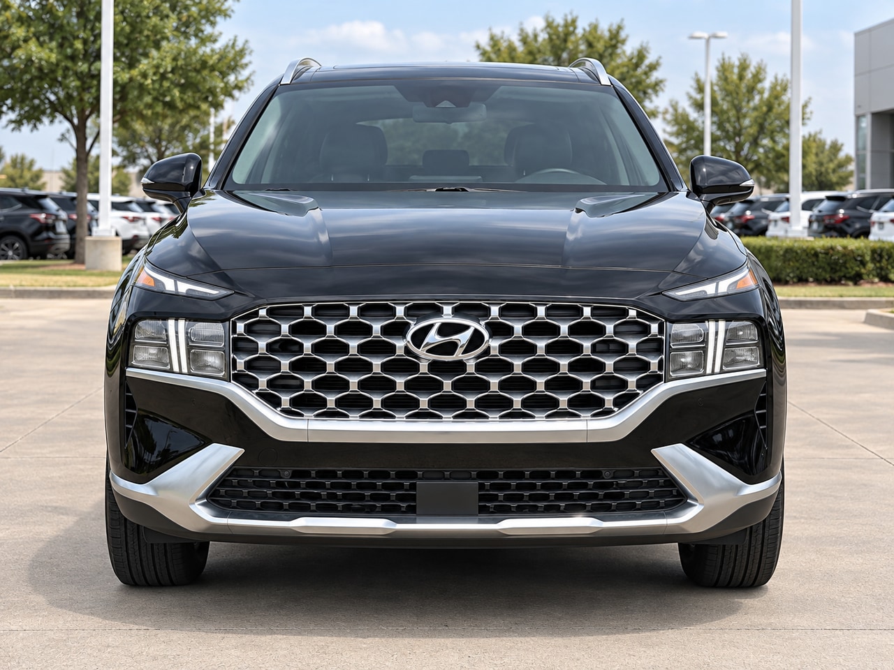 Used 2021 Twilight Black Hyundai SEL image 3