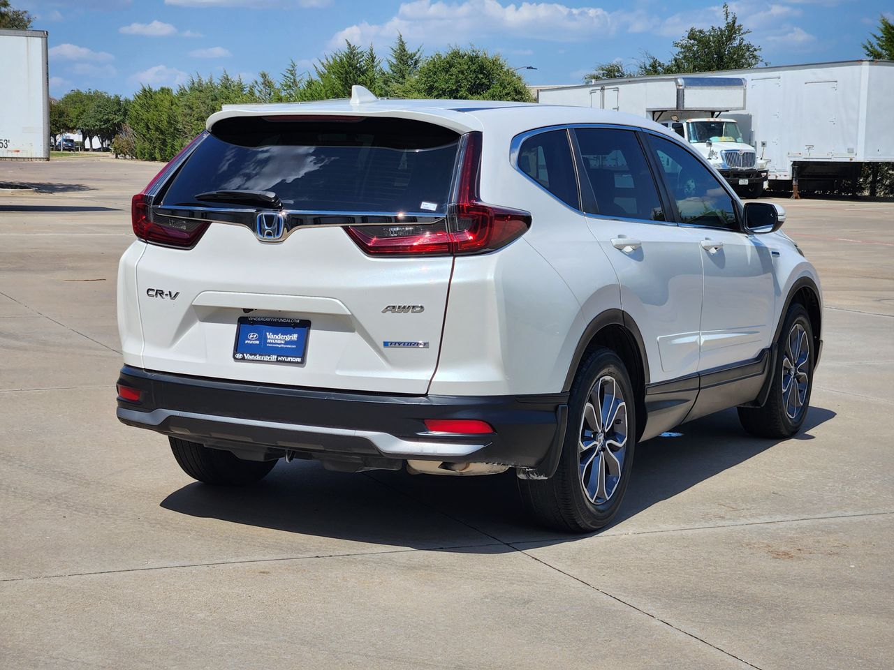 Used 2022 Platinum White Pearl Honda EX-L image 4