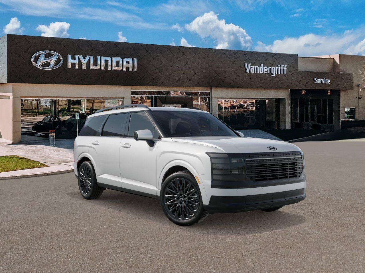 New 2027 Creamy White Pearl Hyundai Calligraphy Black Ink image 2