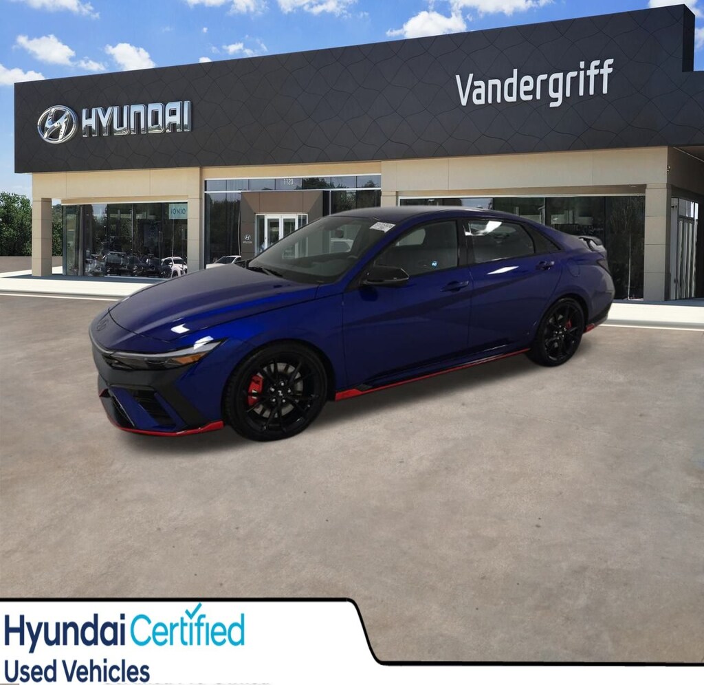 Certified 2025 Hyundai Elantra N Base Sedan