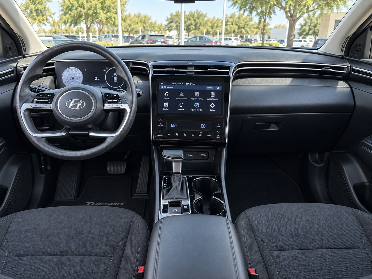 Used 2024 Black Pearl Hyundai SE image 10
