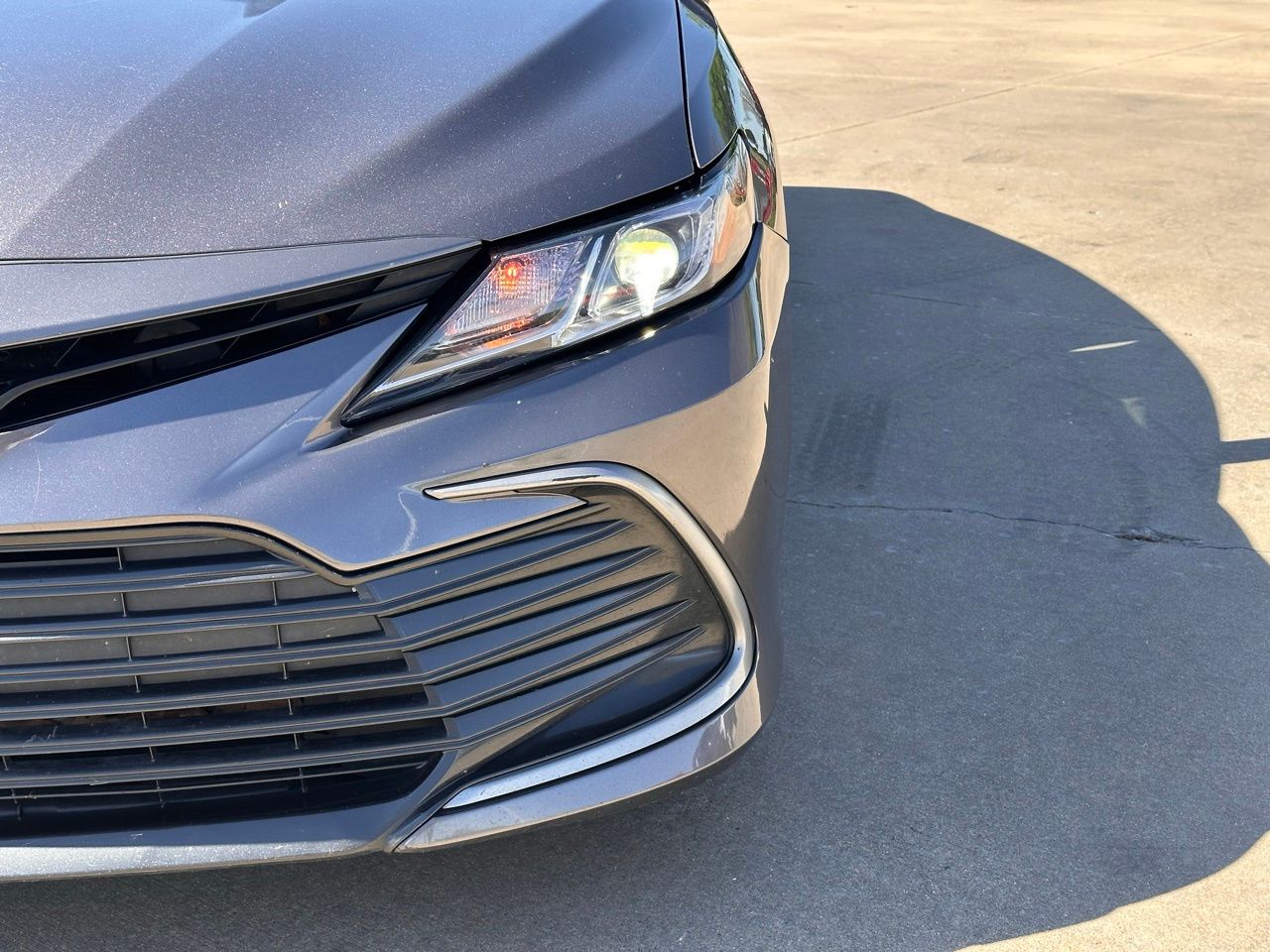 Used 2022 Predawn Gray Mica Toyota LE image 7