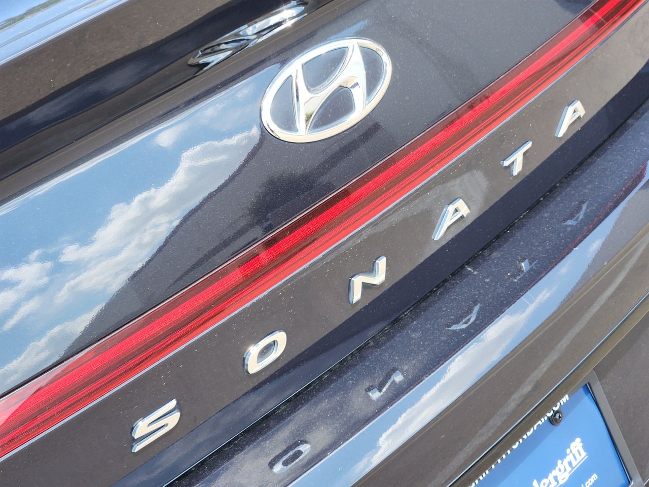 Used 2023 Carbon Blue Hyundai SEL image 8