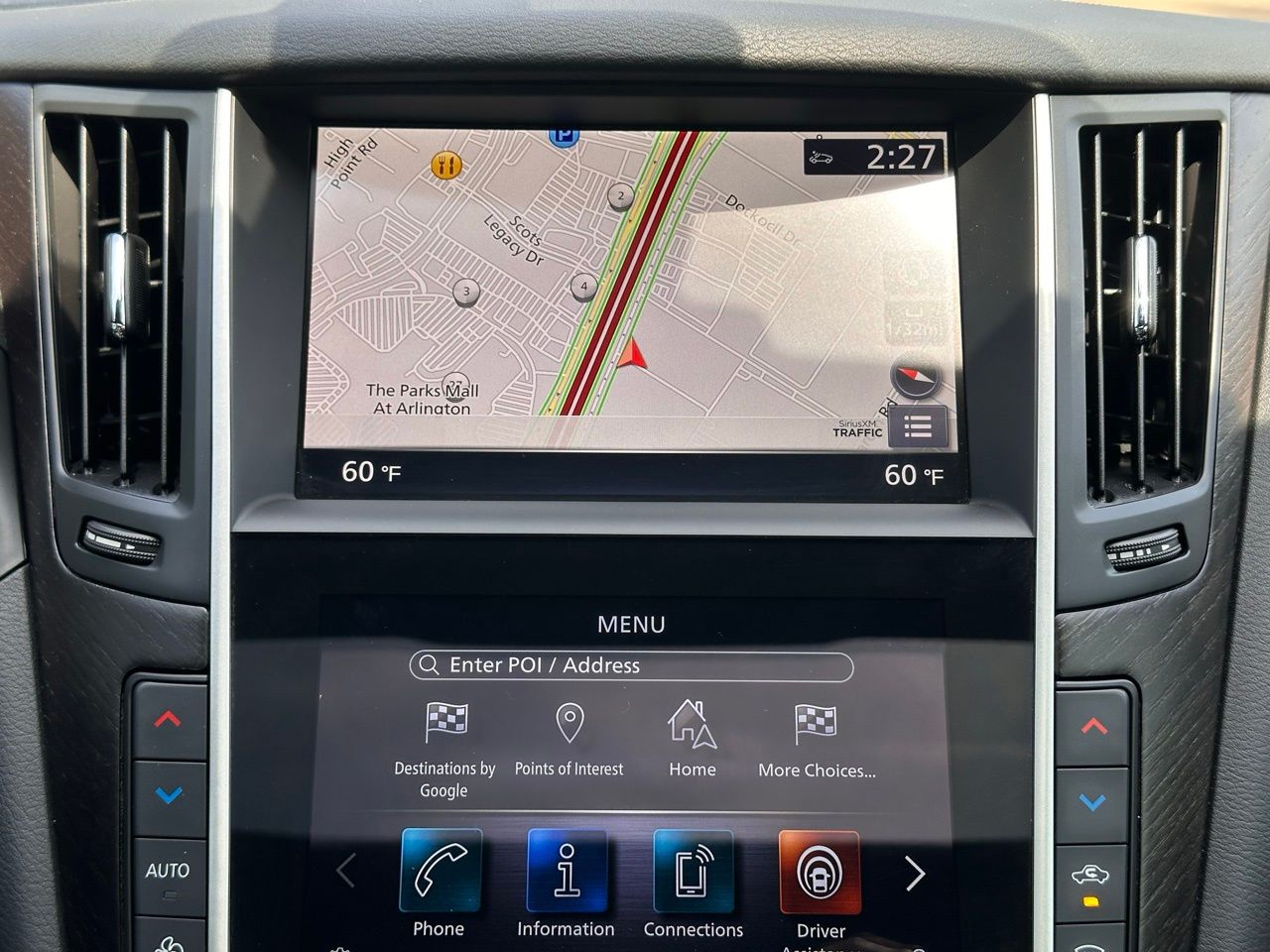 Used 2023 Black Obsidian INFINITI Sensory image 34