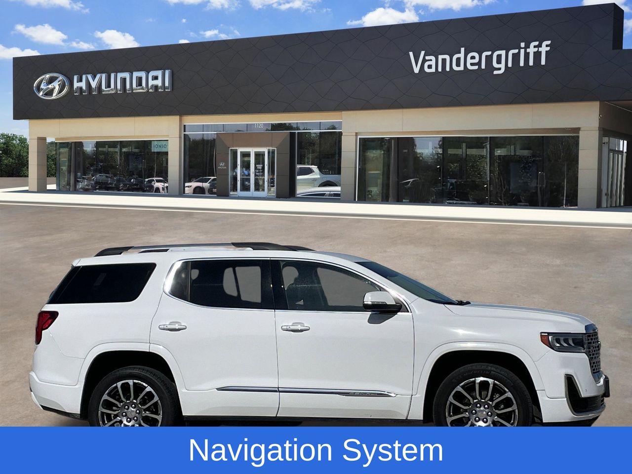 Used 2023 Summit White GMC Denali image 3