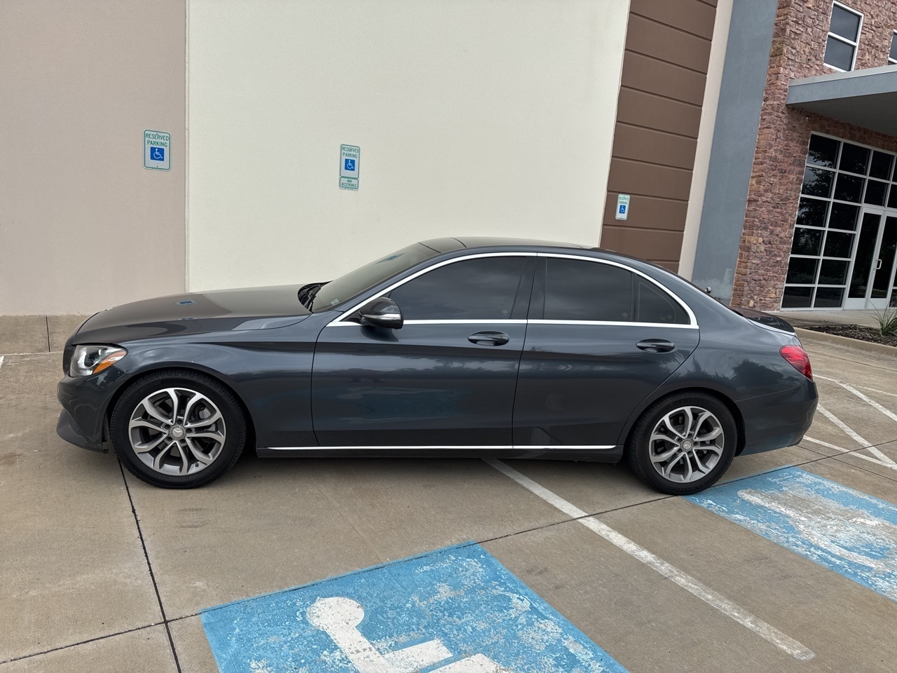 Used 2015 Mercedes-Benz C-Class C300 with VIN 55SWF4JB2FU055056 for sale in Arlington, TX