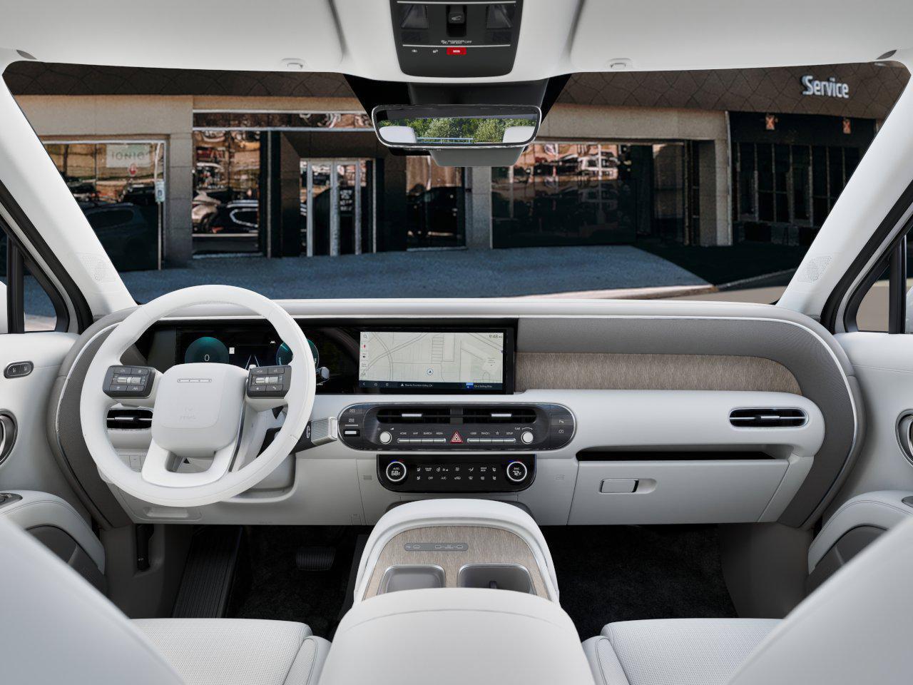 New 2027 Creamy White Pearl Hyundai Blue SEL Premium 7P image 11