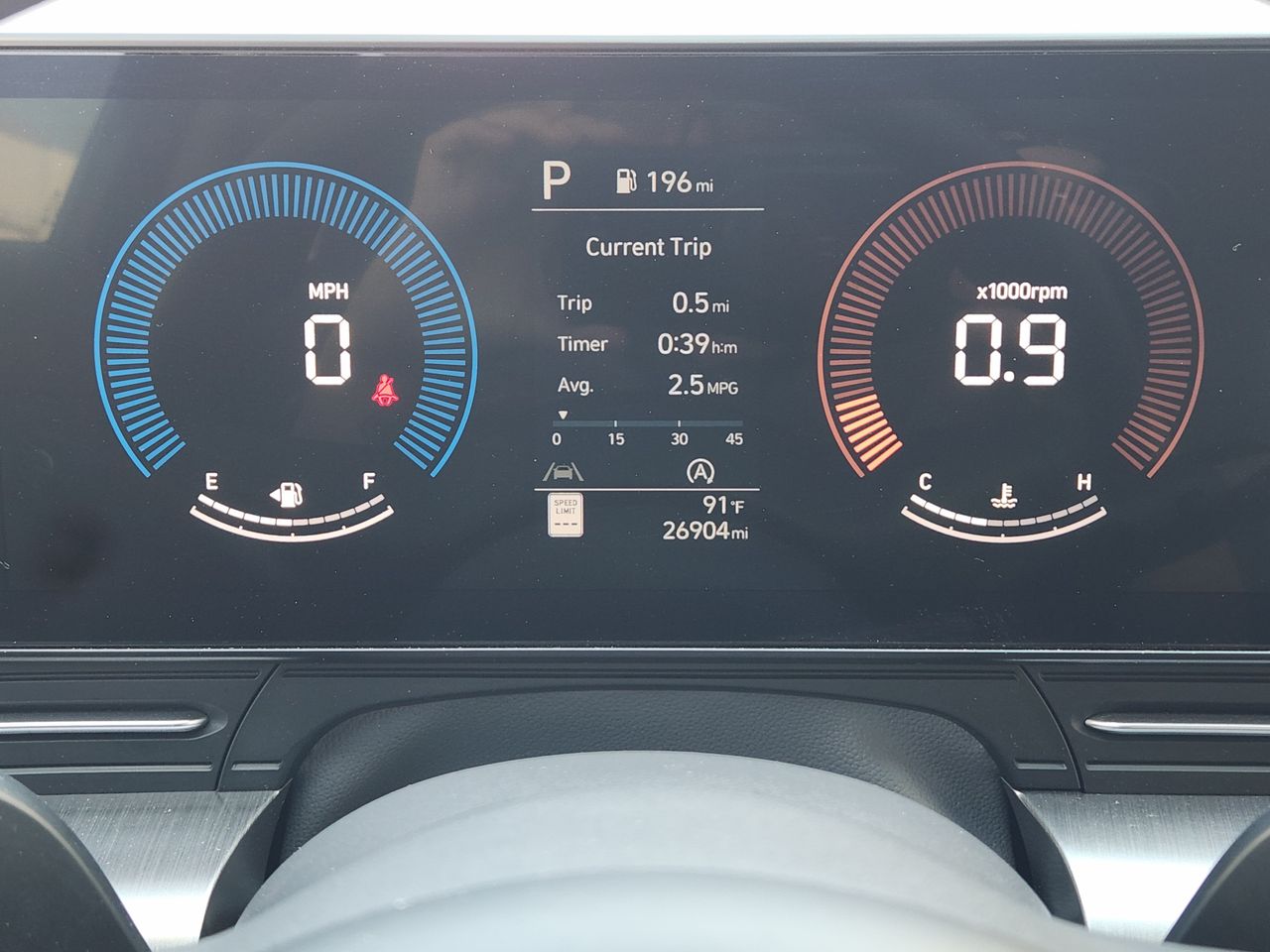Used 2024 Denim Blue Pearl Hyundai SE image 13