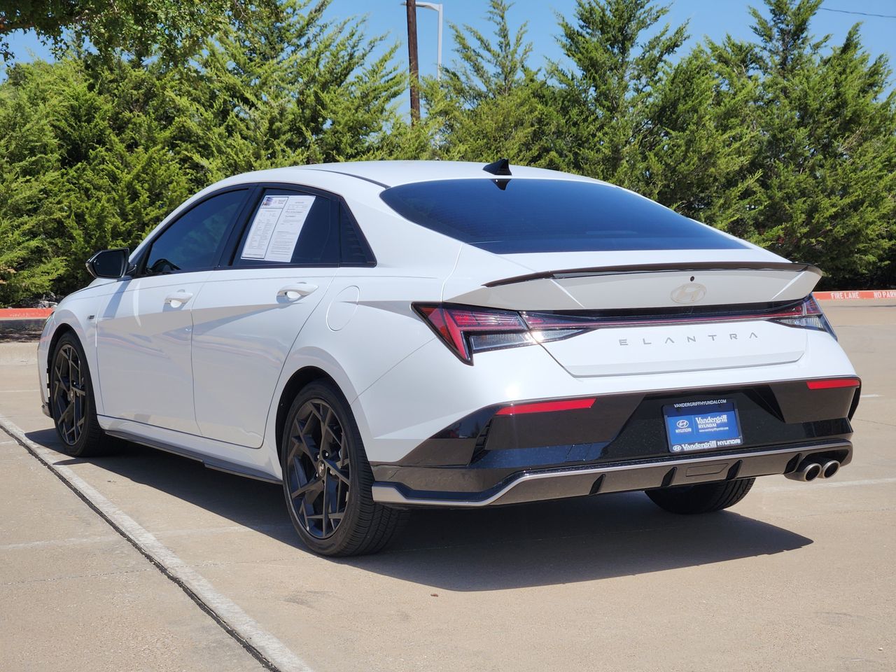 Used 2025 Atlas White Hyundai N Line image 3