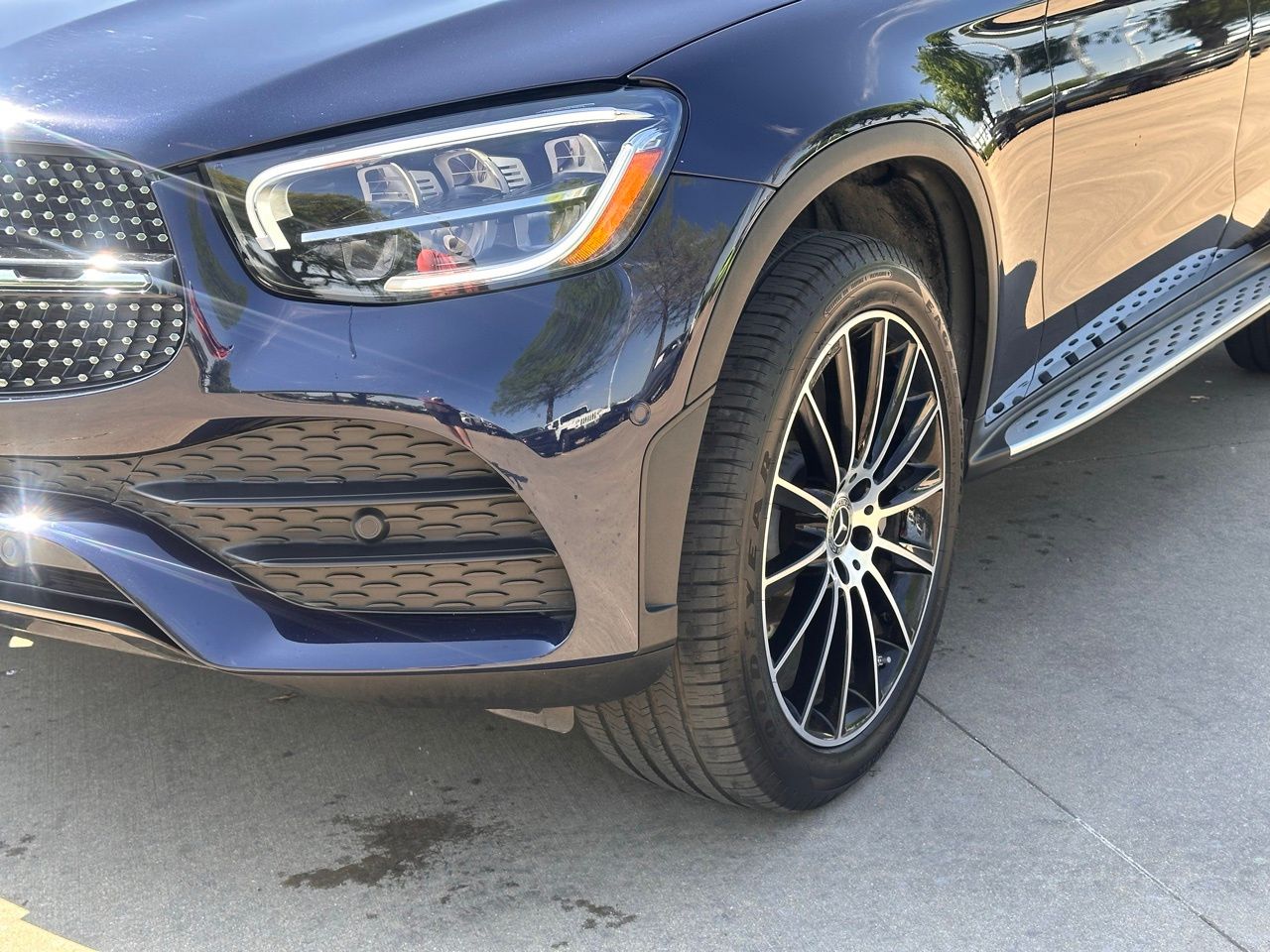 Used 2023 Nautical Blue Metallic Mercedes-Benz GLC 300 Coupe 4matic® image 7