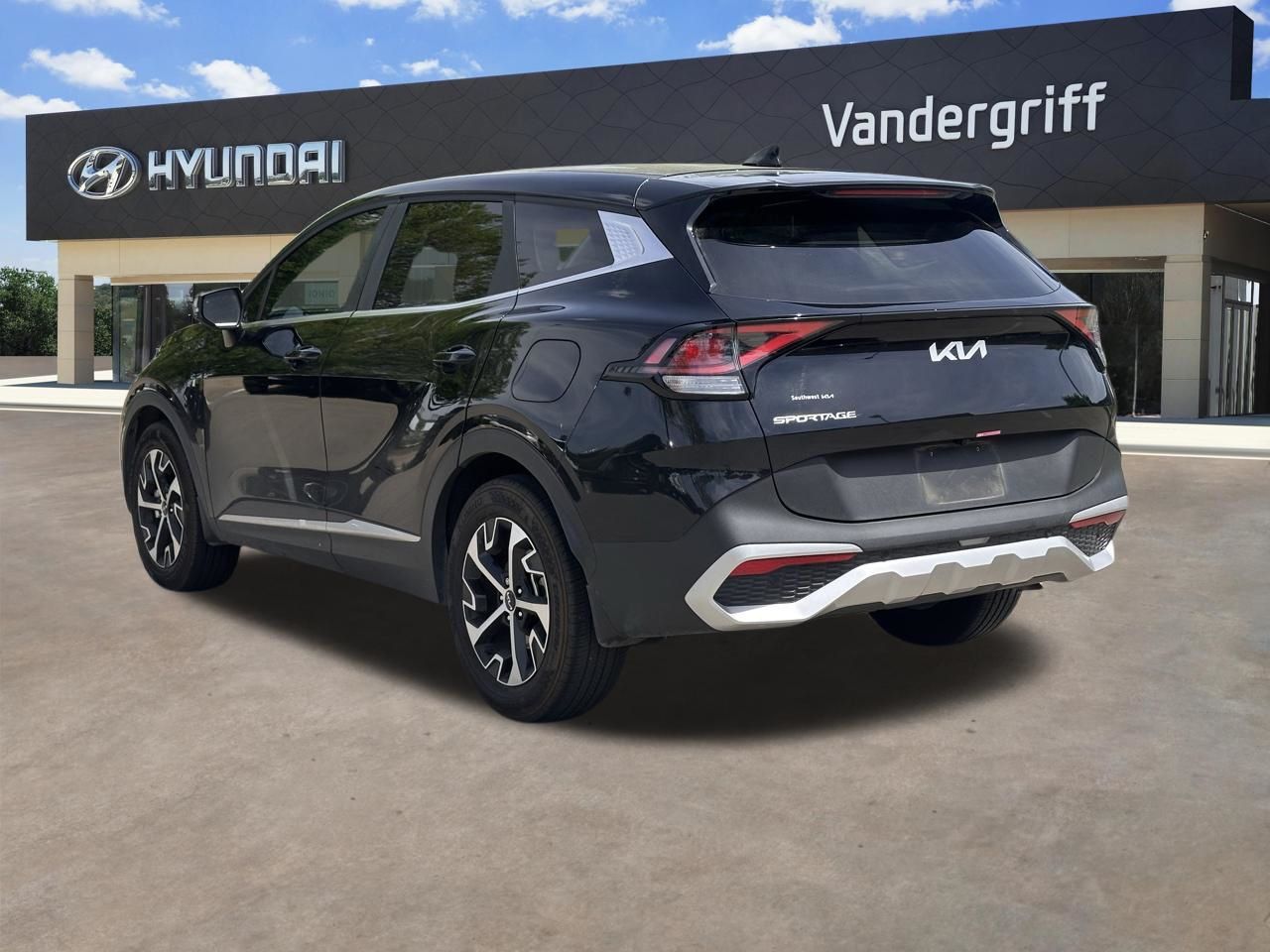 Used 2025 Ebony Black Kia EX image 8