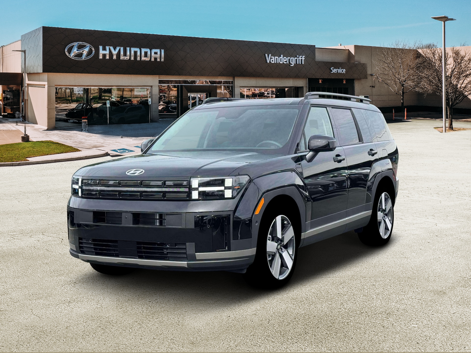 Phantom Black 2026 Hyundai Santa Fe SUV / Crossover Front-Wheel Drive 8-Speed Automatic