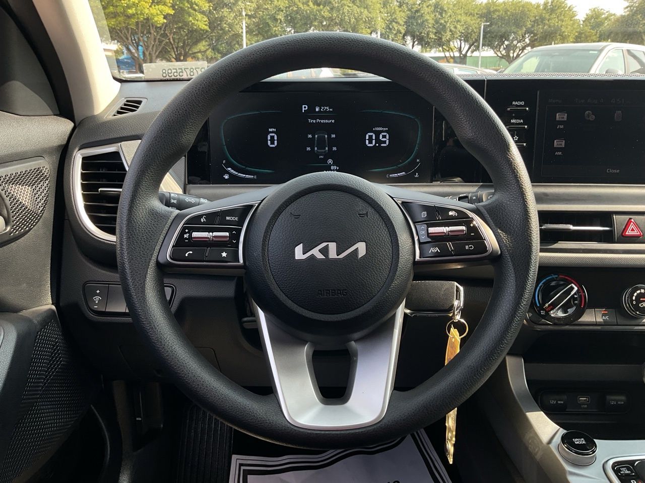 Used 2026 Clear White Black Roof Kia LX image 14