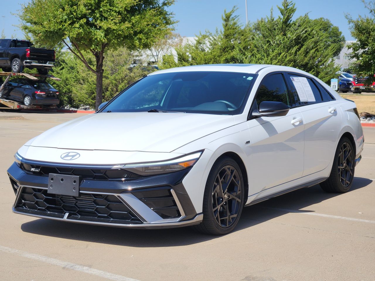 Used 2025 Atlas White Hyundai N Line image 2