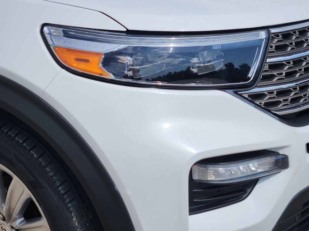 Used 2022 Star White Metallic Tri-Coat Ford King Ranch image 5