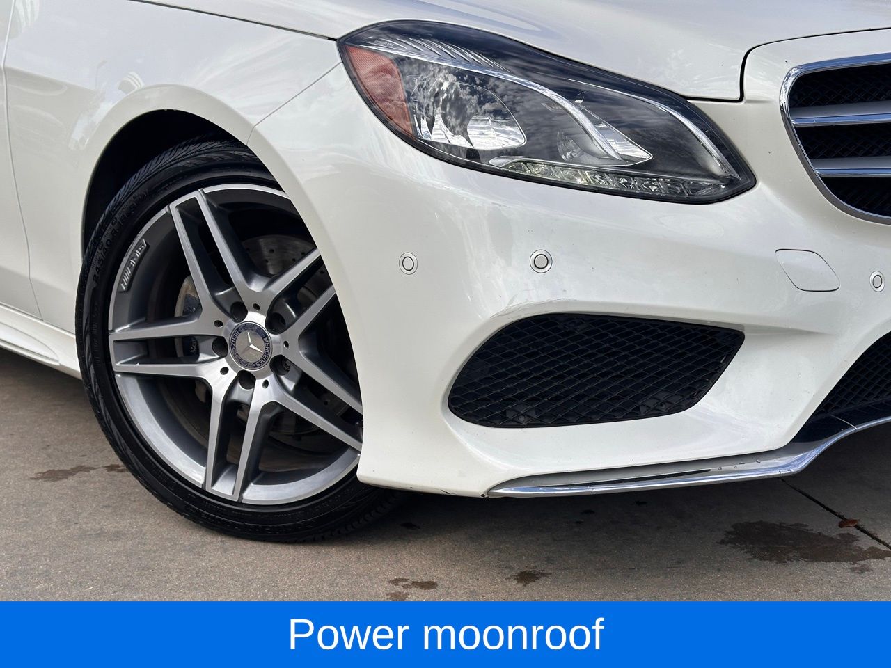 Used 2014 Polar White Mercedes-Benz E 350 4matic® image 4