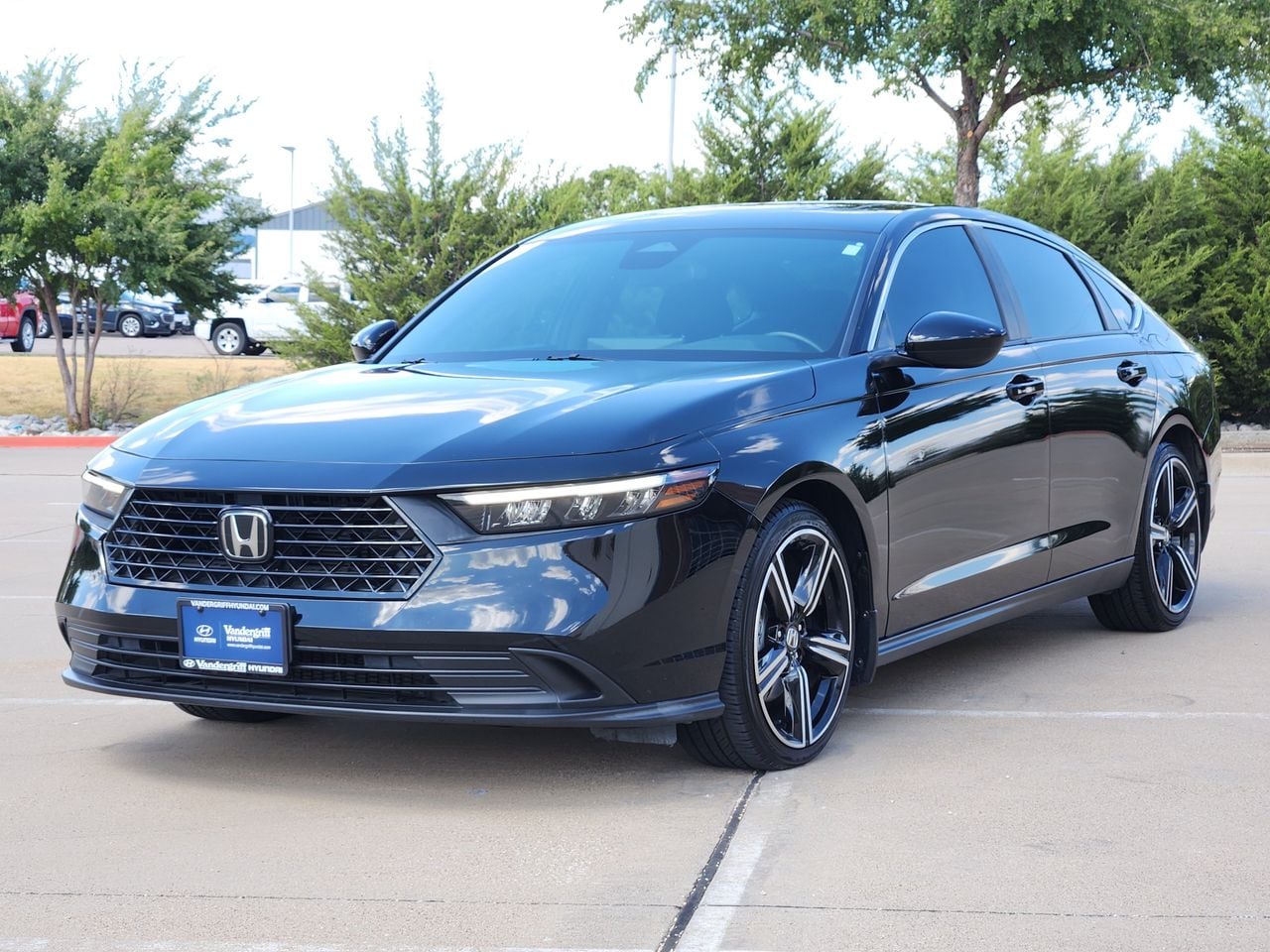 Used 2023 Crystal Black Pearl Honda Sport image 2