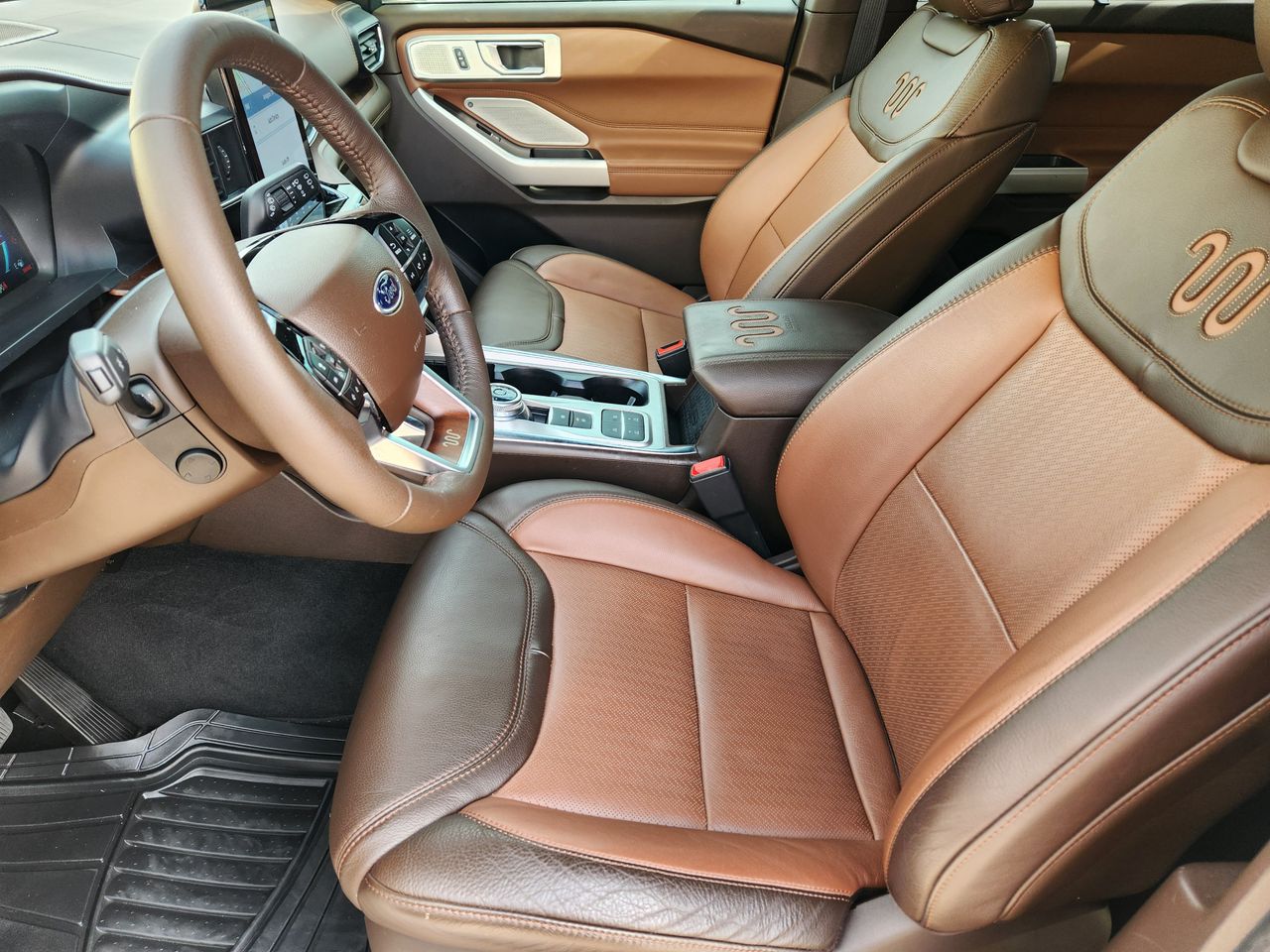 Used 2022 Star White Metallic Tri-Coat Ford King Ranch image 10
