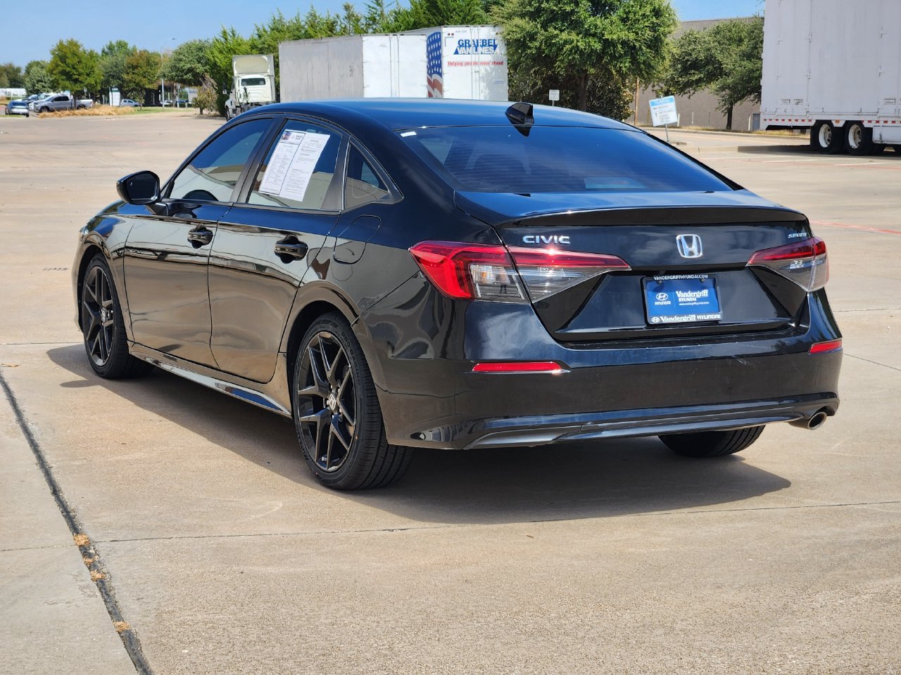 Used 2025 Crystal Black Pearl Honda Sport image 3
