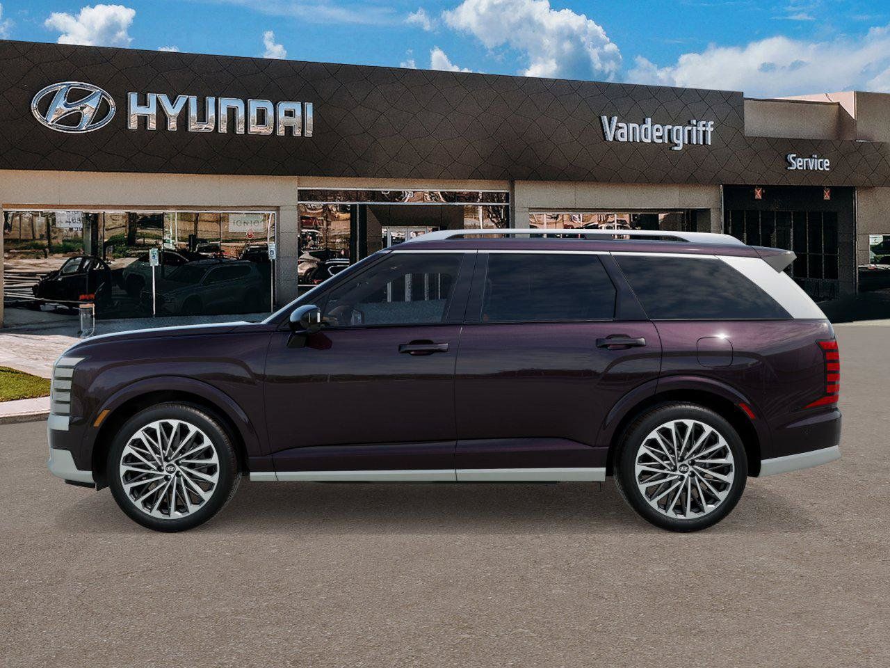 New 2027 Galaxy Maroon Pearl Hyundai Calligraphy image 3