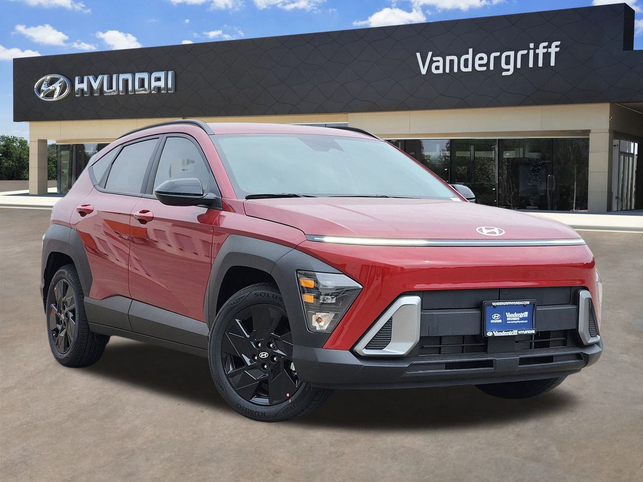 Ultimate Red Metallic 2026 Hyundai Kona SUV / Crossover Front-Wheel Drive Continuously Variable Transmission