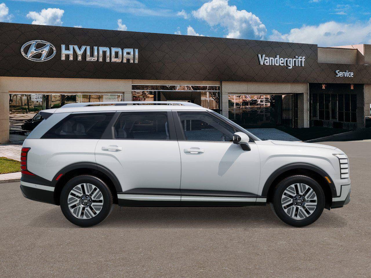 New 2027 Creamy White Pearl Hyundai Blue SEL Premium 7P image 7