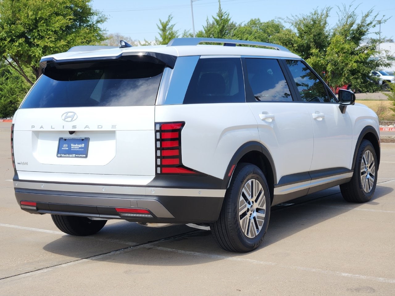 New 2027 Creamy White Pearl Hyundai Blue SEL Premium 7P image 5