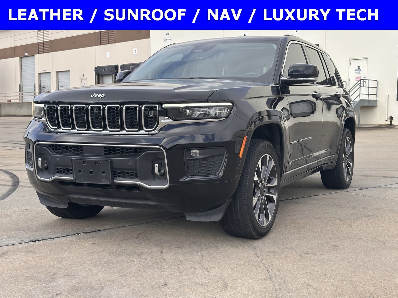 Used 2023 Jeep Grand Cherokee Overland with VIN 1C4RJHDG2PC506206 for sale in Arlington, TX